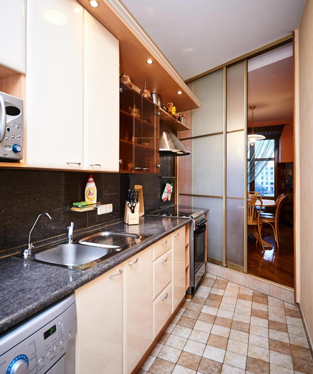 So Fashionable Apartment In The Heart Of Mińsk Zewnętrze zdjęcie
